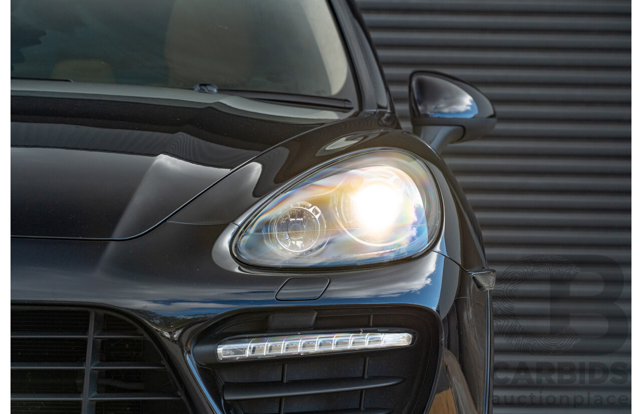 8/2013 Porsche Cayenne GTS 92A Series 2 (AWD) MY14 4d Wagon Jet Black V8 4.8L