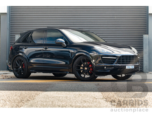 8/2013 Porsche Cayenne GTS 92A Series 2 (AWD) MY14 4d Wagon Jet Black V8 4.8L