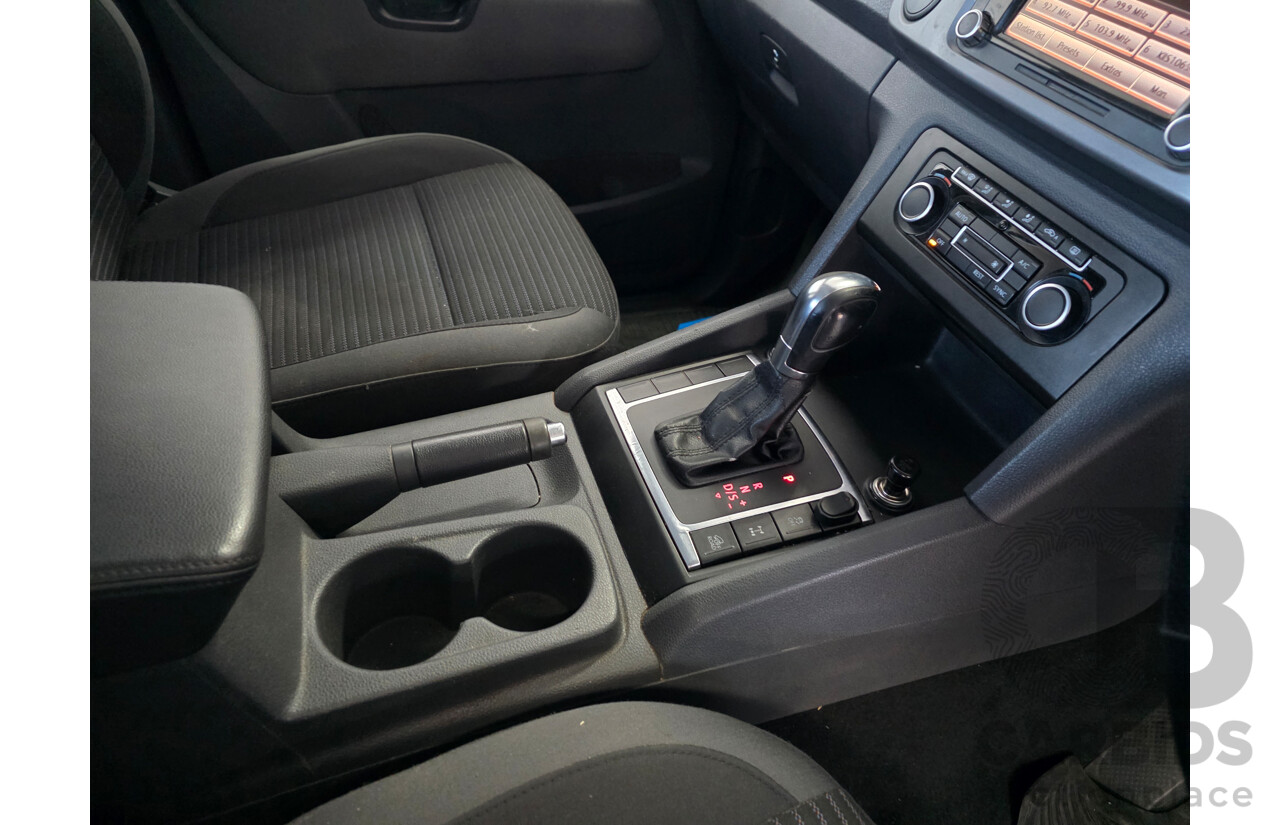 11/2012 Volkswagen Amarok Tdi420 Highline (4x4) 2H MY12.5 Dual Cab Utility Blue Turbo Diesel 2.0L