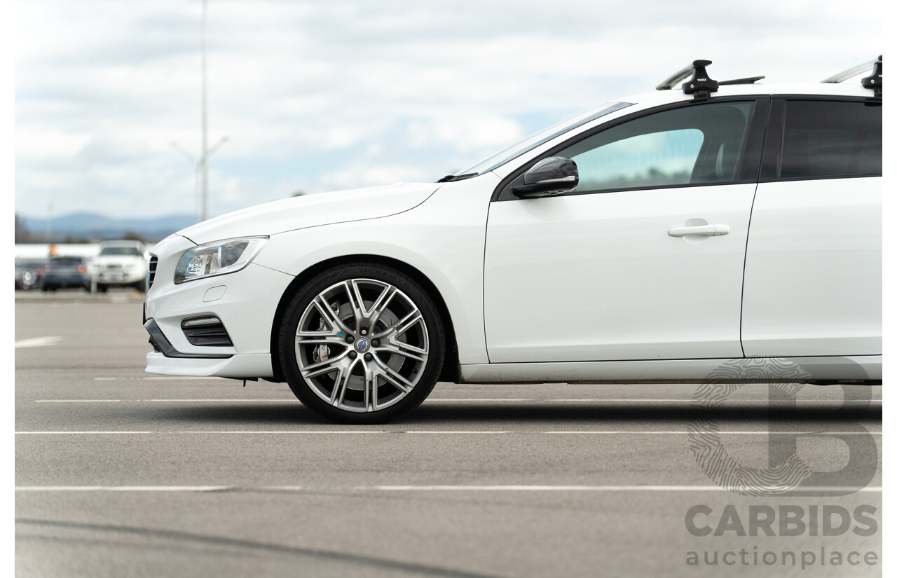 1/2017 Volvo V60 Polestar F (AWD) MY17 4d Wagon Ice White Turbocharged and Supercharged 2.0L