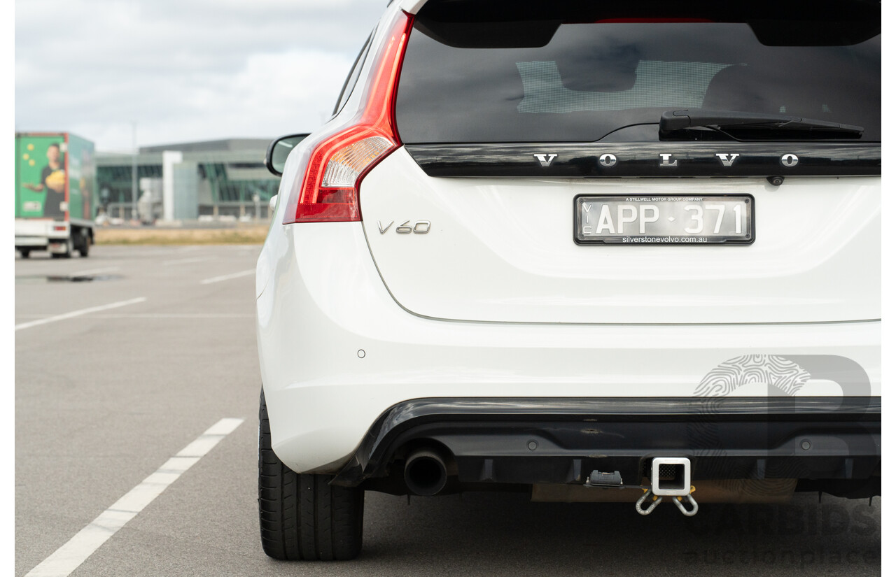 1/2017 Volvo V60 Polestar F (AWD) MY17 4d Wagon Ice White Turbocharged and Supercharged 2.0L