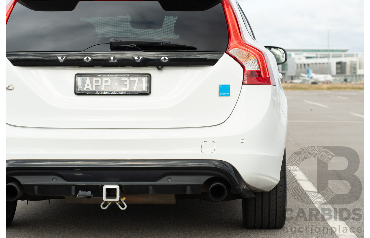 1/2017 Volvo V60 Polestar F (AWD) MY17 4d Wagon Ice White Turbocharged and Supercharged 2.0L