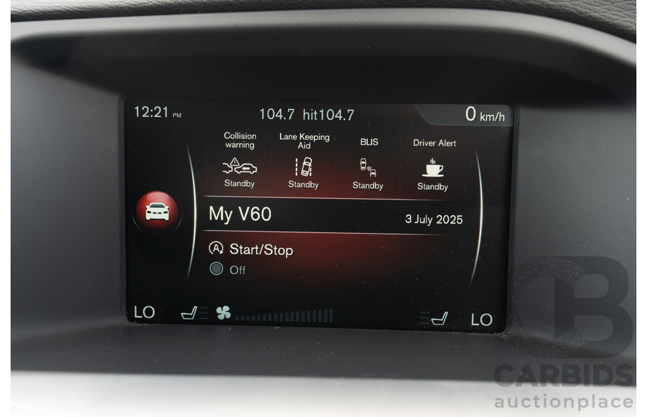 1/2017 Volvo V60 Polestar F (AWD) MY17 4d Wagon Ice White Turbocharged and Supercharged 2.0L