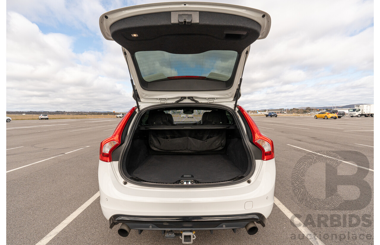 1/2017 Volvo V60 Polestar F (AWD) MY17 4d Wagon Ice White Turbocharged and Supercharged 2.0L