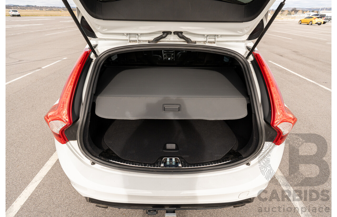 1/2017 Volvo V60 Polestar F (AWD) MY17 4d Wagon Ice White Turbocharged and Supercharged 2.0L