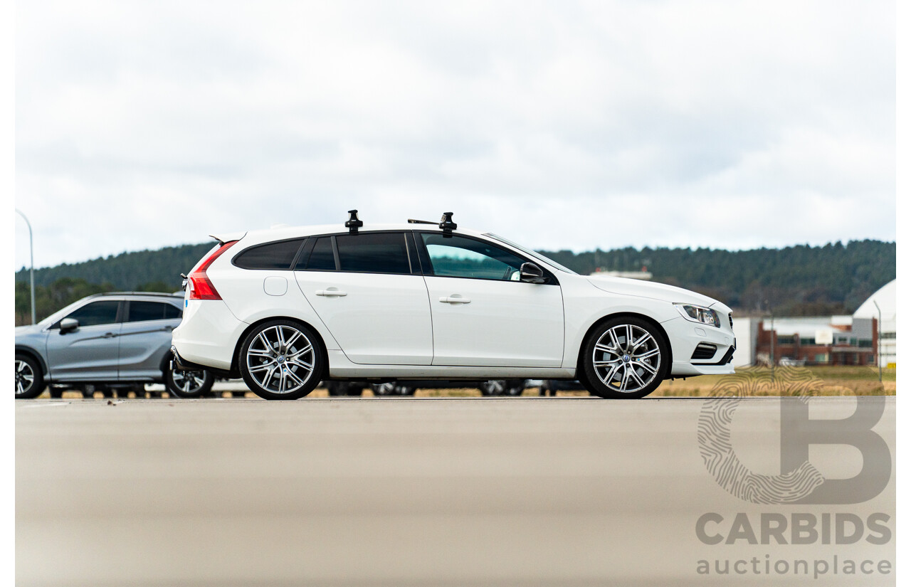 1/2017 Volvo V60 Polestar F (AWD) MY17 4d Wagon Ice White Turbocharged and Supercharged 2.0L