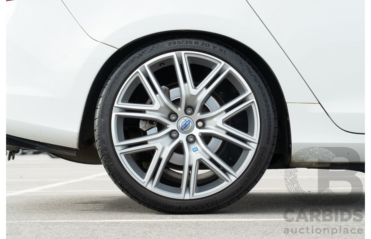 1/2017 Volvo V60 Polestar F (AWD) MY17 4d Wagon Ice White Turbocharged and Supercharged 2.0L