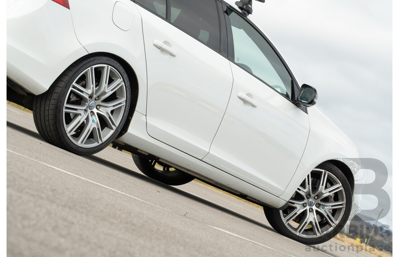 1/2017 Volvo V60 Polestar F (AWD) MY17 4d Wagon Ice White Turbocharged and Supercharged 2.0L
