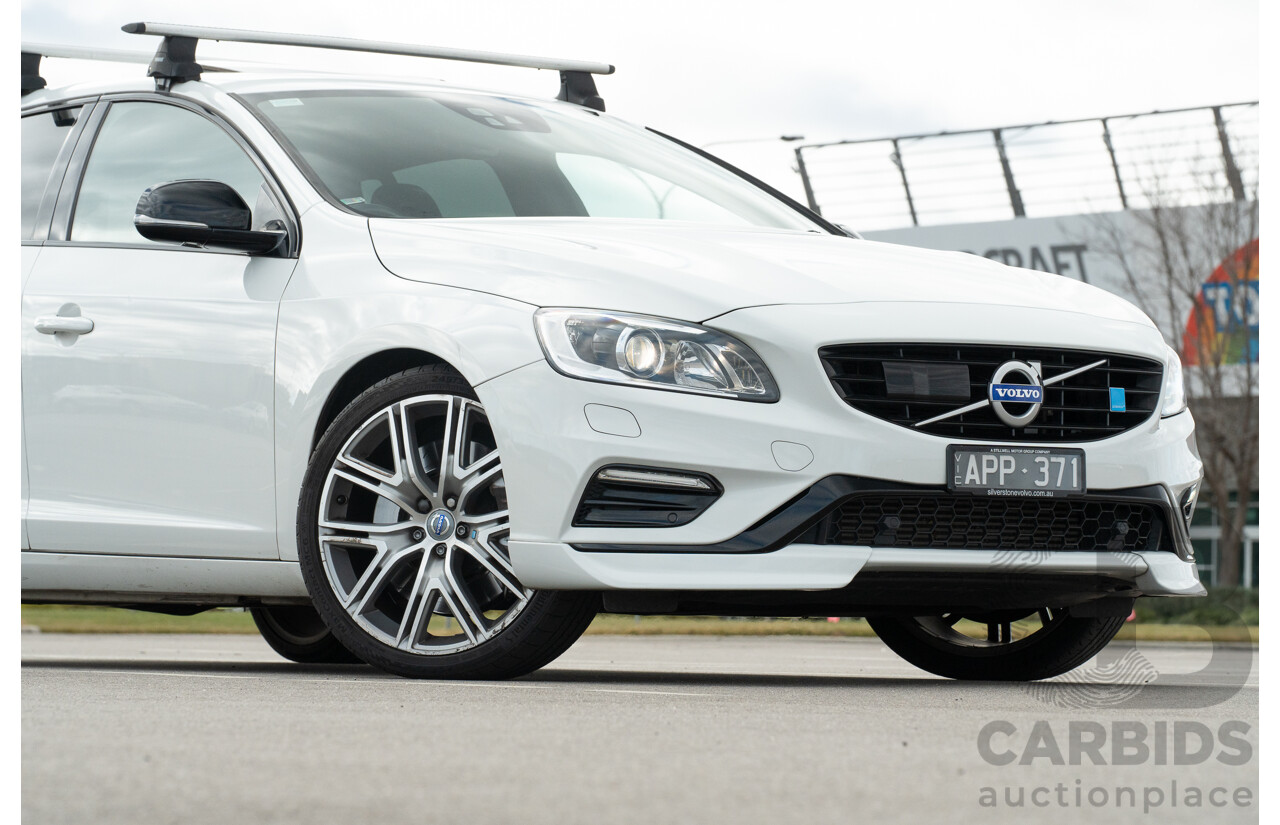 1/2017 Volvo V60 Polestar F (AWD) MY17 4d Wagon Ice White Turbocharged and Supercharged 2.0L