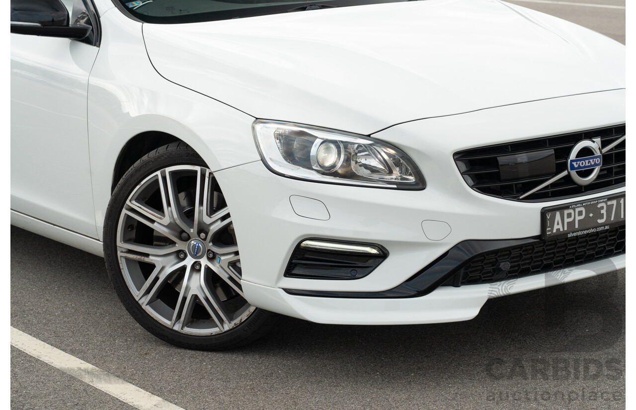 1/2017 Volvo V60 Polestar F (AWD) MY17 4d Wagon Ice White Turbocharged and Supercharged 2.0L