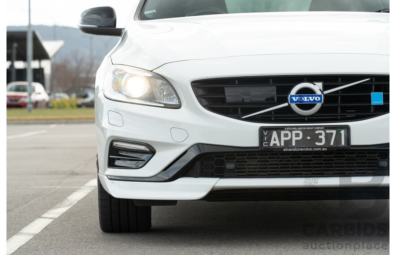 1/2017 Volvo V60 Polestar F (AWD) MY17 4d Wagon Ice White Turbocharged and Supercharged 2.0L