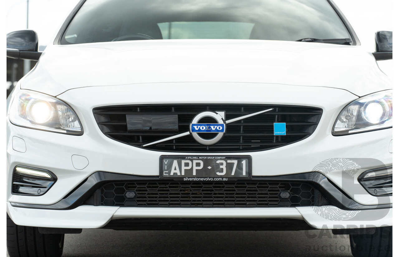 1/2017 Volvo V60 Polestar F (AWD) MY17 4d Wagon Ice White Turbocharged and Supercharged 2.0L