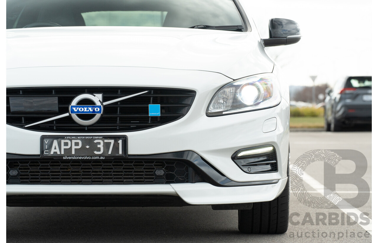 1/2017 Volvo V60 Polestar F (AWD) MY17 4d Wagon Ice White Turbocharged and Supercharged 2.0L