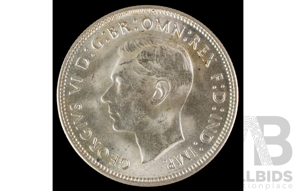 Australian 1944 Silver Florin, San Fransisco Mint .925
