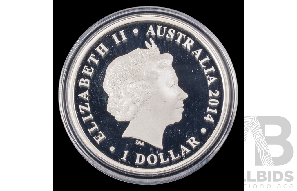 Australian Perth Mint 2014 Five Silver Coin Mega Fauna Set .999