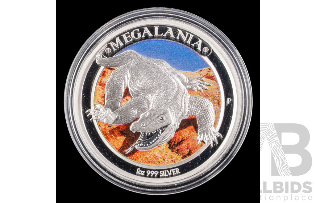 Australian Perth Mint 2014 Five Silver Coin Mega Fauna Set .999