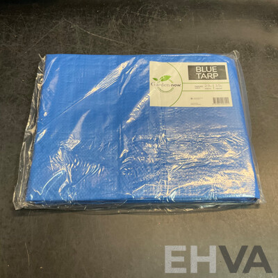 Garden.now Blue Tarp 2.9m X 3.5m - Lot of 20