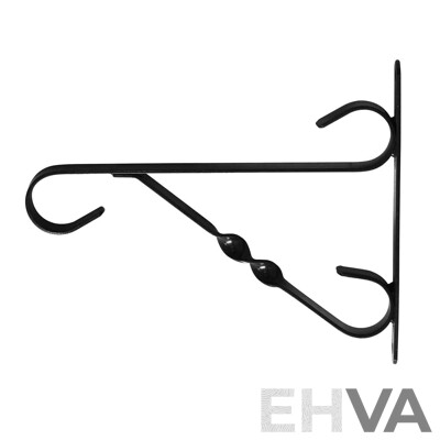 Garden.now Wall Bracket Black 25cm - Lot of 72 - RRP $576.00
