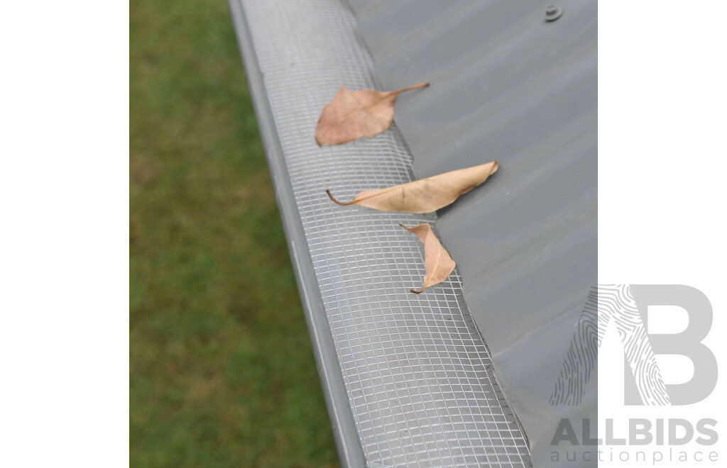 Garden.now Steel Gutter Mesh Fire-Resistant - Lot of 24