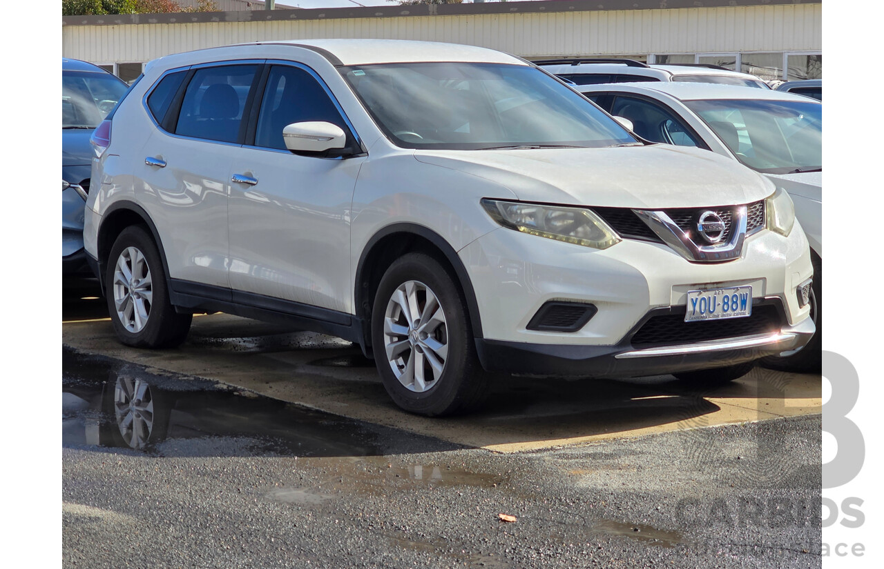 3/2014 Nissan X-Trail ST (4x4) T32 4d Wagon White 2.5L