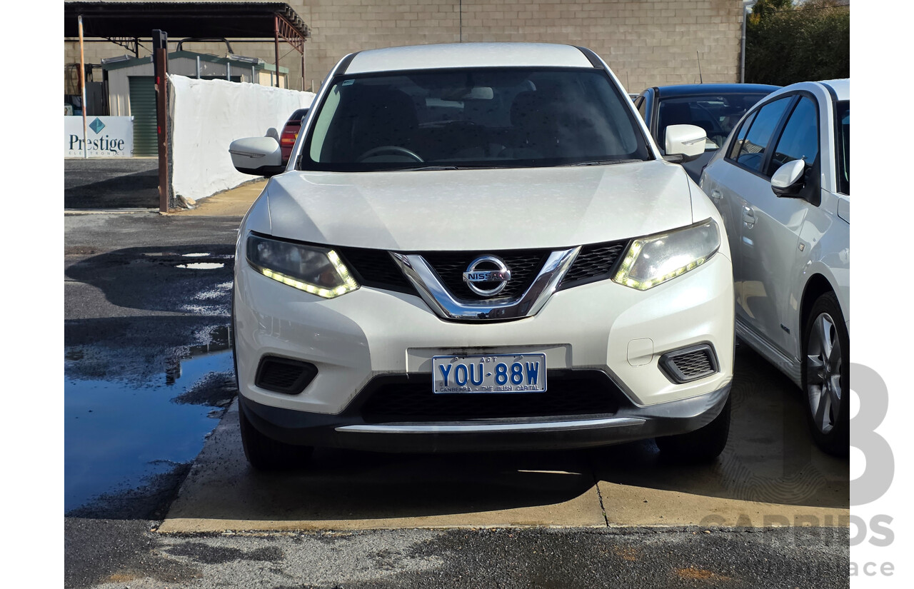 3/2014 Nissan X-Trail ST (4x4) T32 4d Wagon White 2.5L