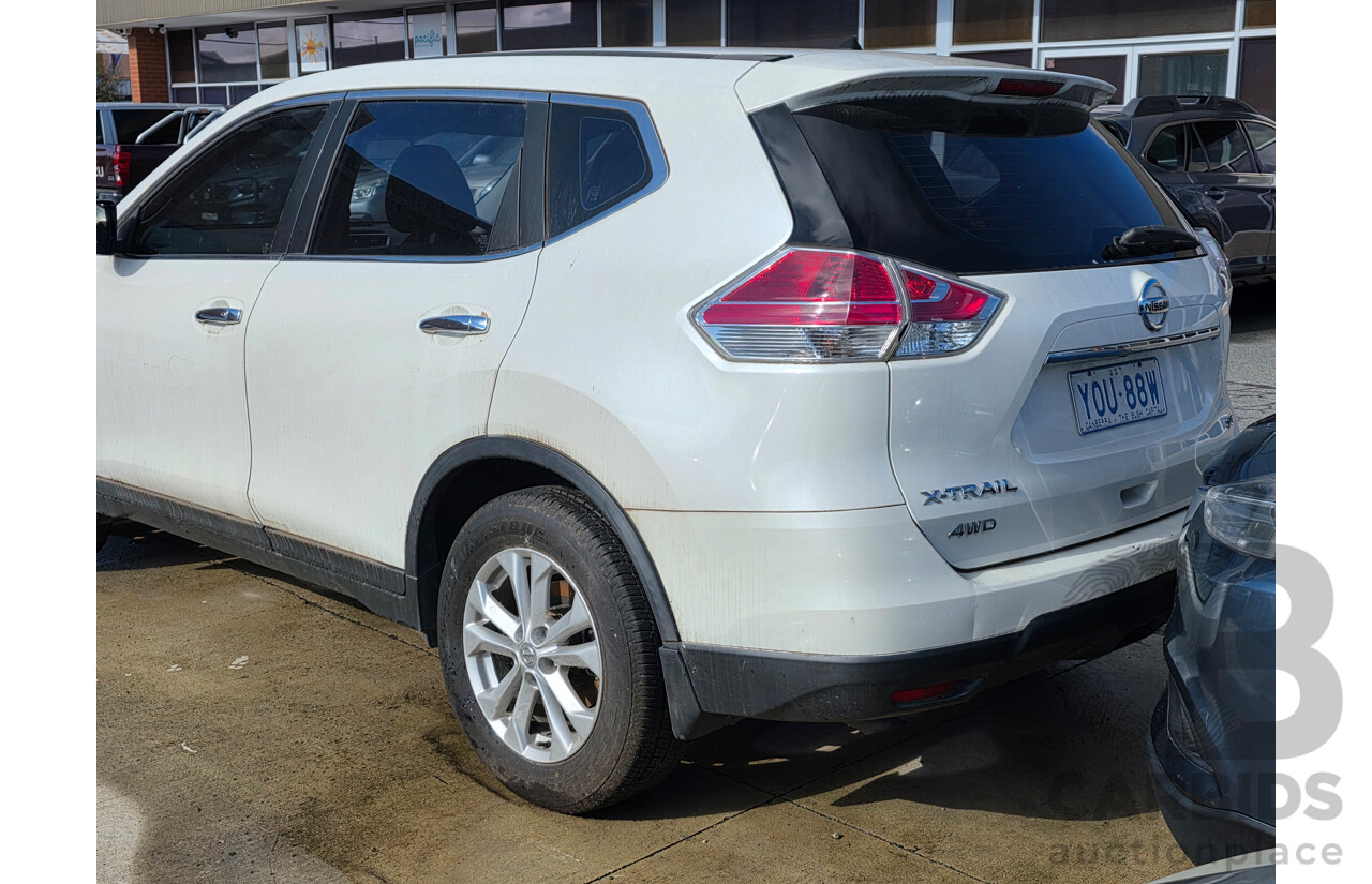3/2014 Nissan X-Trail ST (4x4) T32 4d Wagon White 2.5L