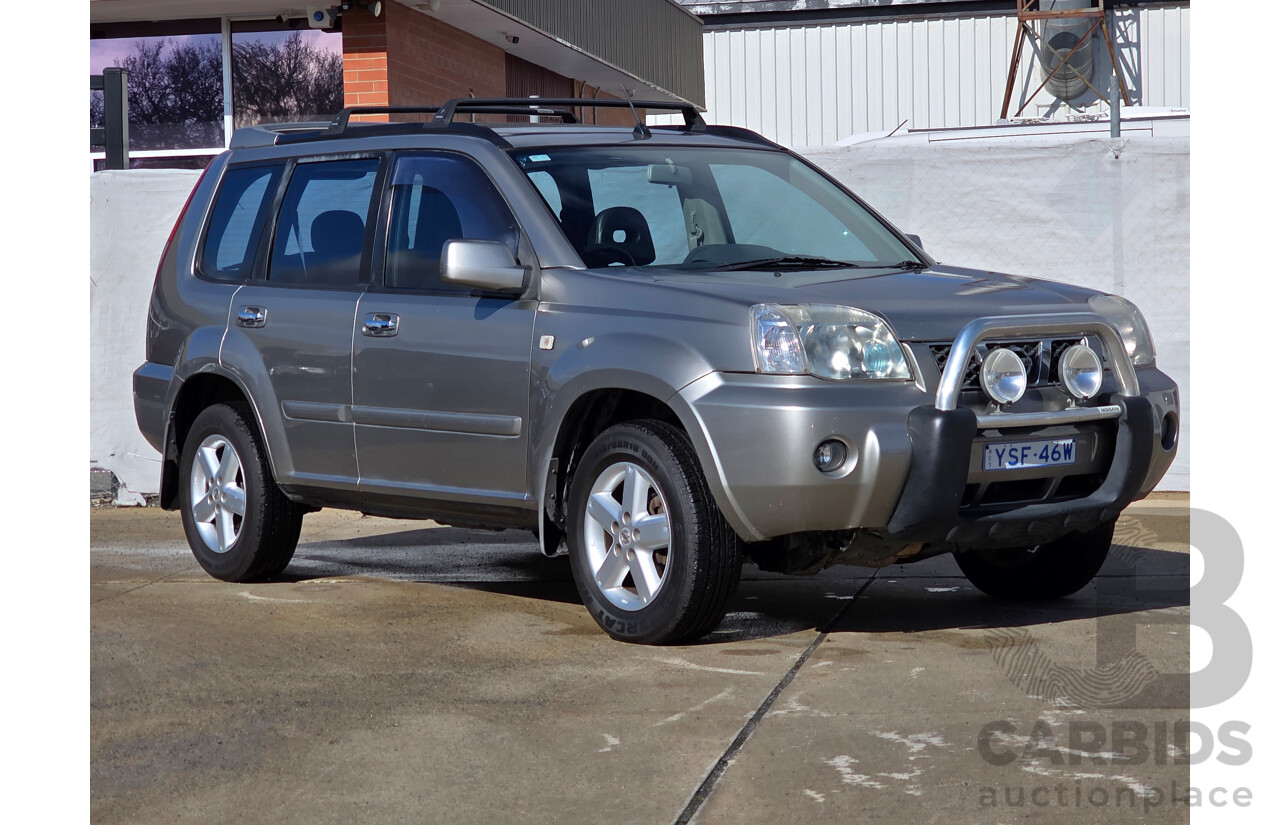 2/2005 Nissan X-Trail Ti-L (sunroof) (4x4) T30 4d Wagon Silver2.5L