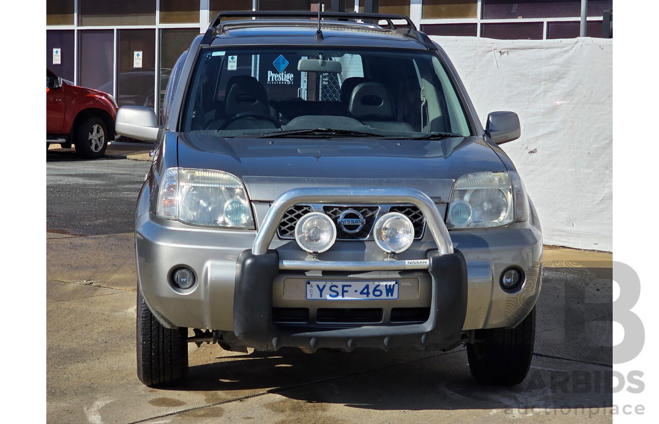 2/2005 Nissan X-Trail Ti-L (sunroof) (4x4) T30 4d Wagon Silver2.5L