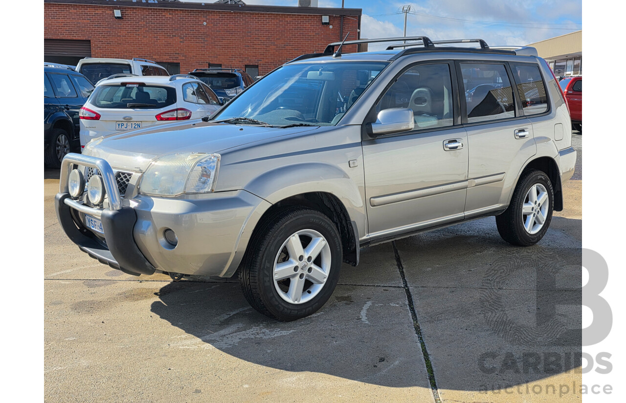2/2005 Nissan X-Trail Ti-L (sunroof) (4x4) T30 4d Wagon Silver2.5L