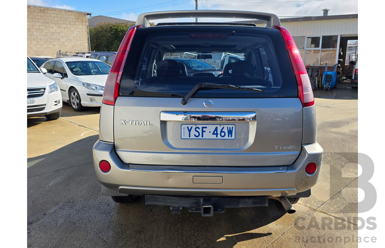 2/2005 Nissan X-Trail Ti-L (sunroof) (4x4) T30 4d Wagon Silver2.5L