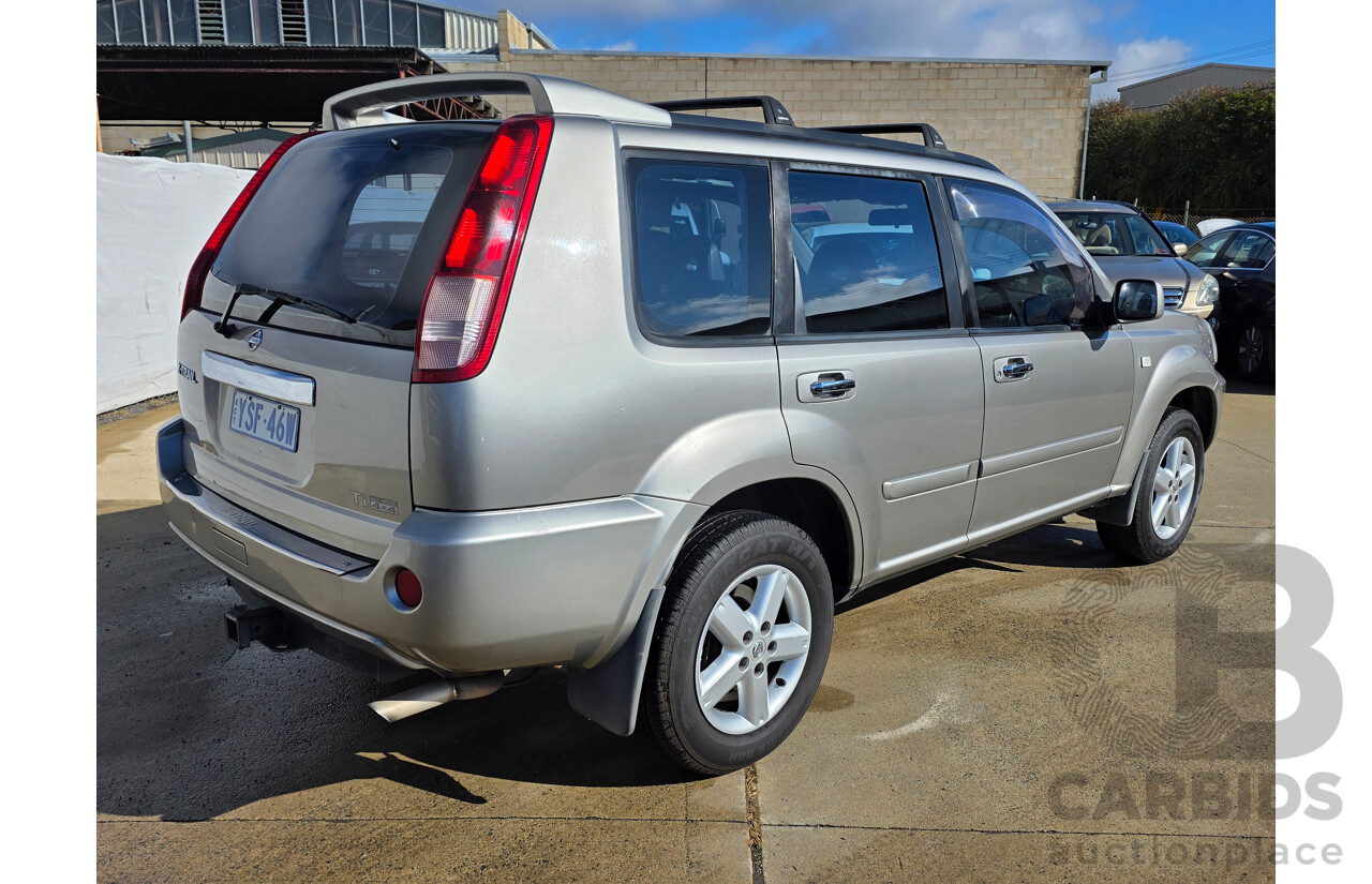 2/2005 Nissan X-Trail Ti-L (sunroof) (4x4) T30 4d Wagon Silver2.5L