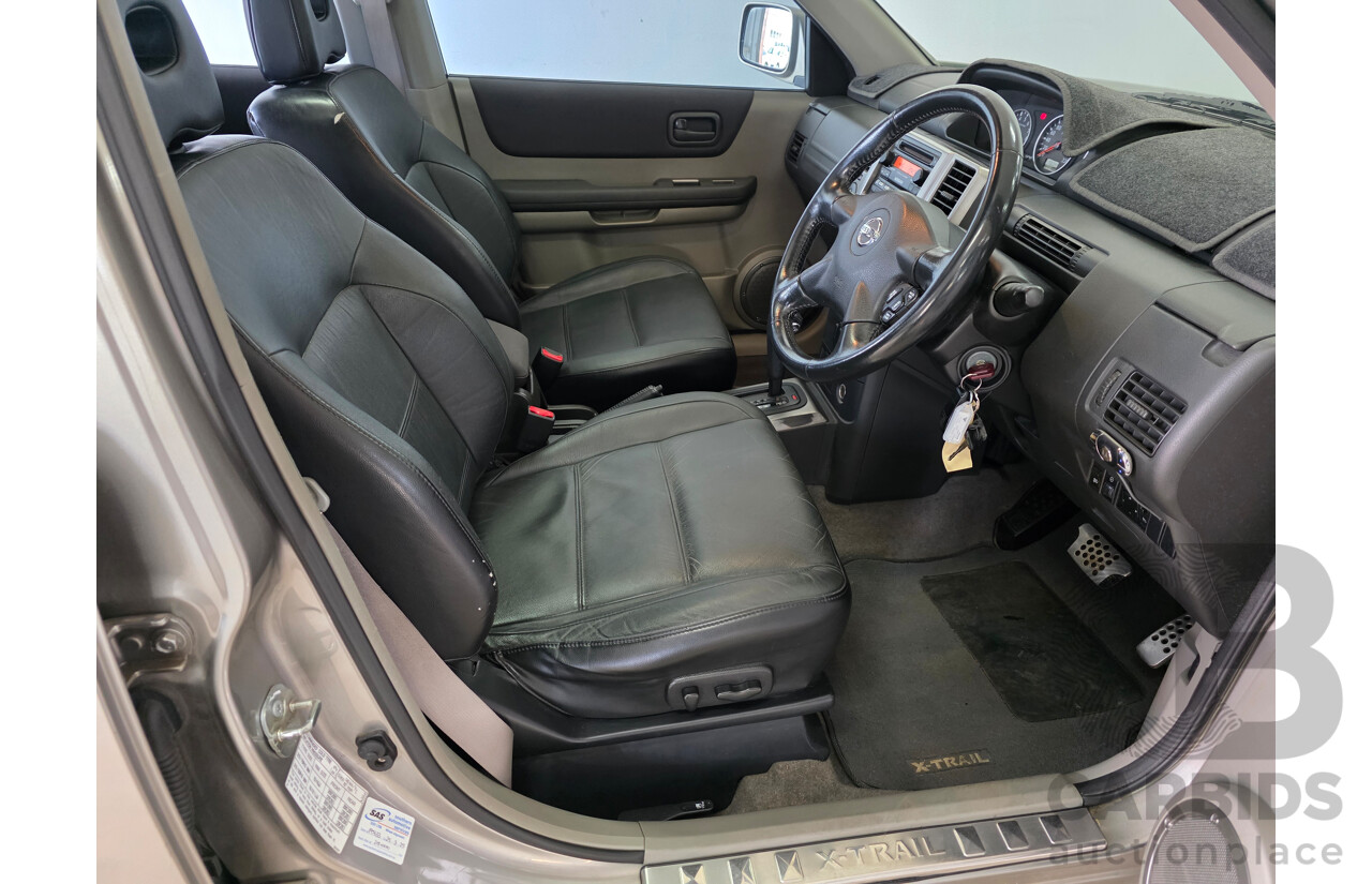 2/2005 Nissan X-Trail Ti-L (sunroof) (4x4) T30 4d Wagon Silver2.5L