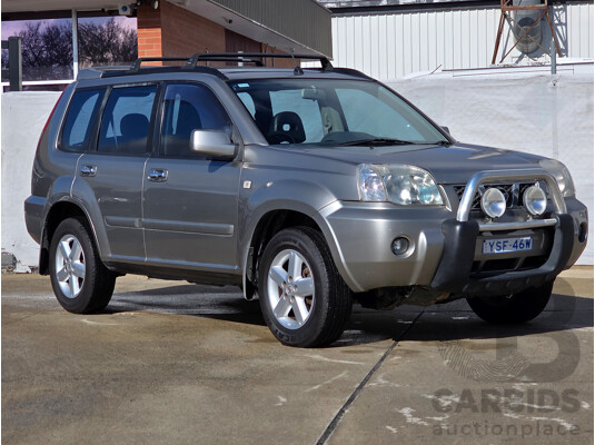 2/2005 Nissan X-Trail Ti-L (sunroof) (4x4) T30 4d Wagon Silver2.5L
