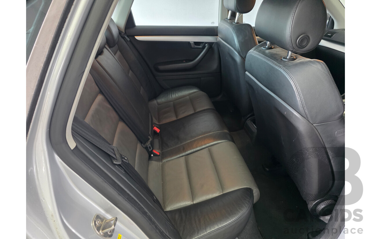 8/2005 Audi A4 1.8T B6 4d Sedan Silver Turbo 1.8L