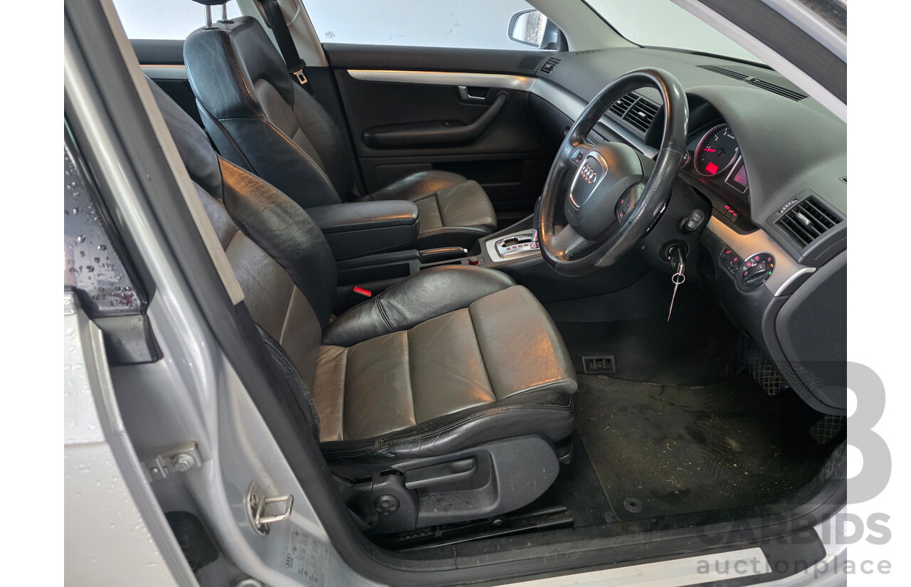 8/2005 Audi A4 1.8T B6 4d Sedan Silver Turbo 1.8L