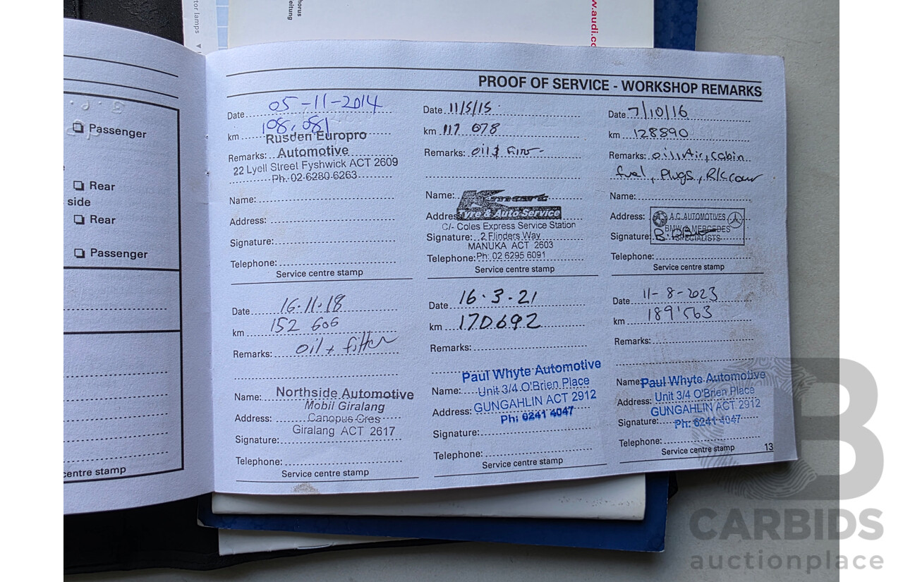 8/2005 Audi A4 1.8T B6 4d Sedan Silver Turbo 1.8L