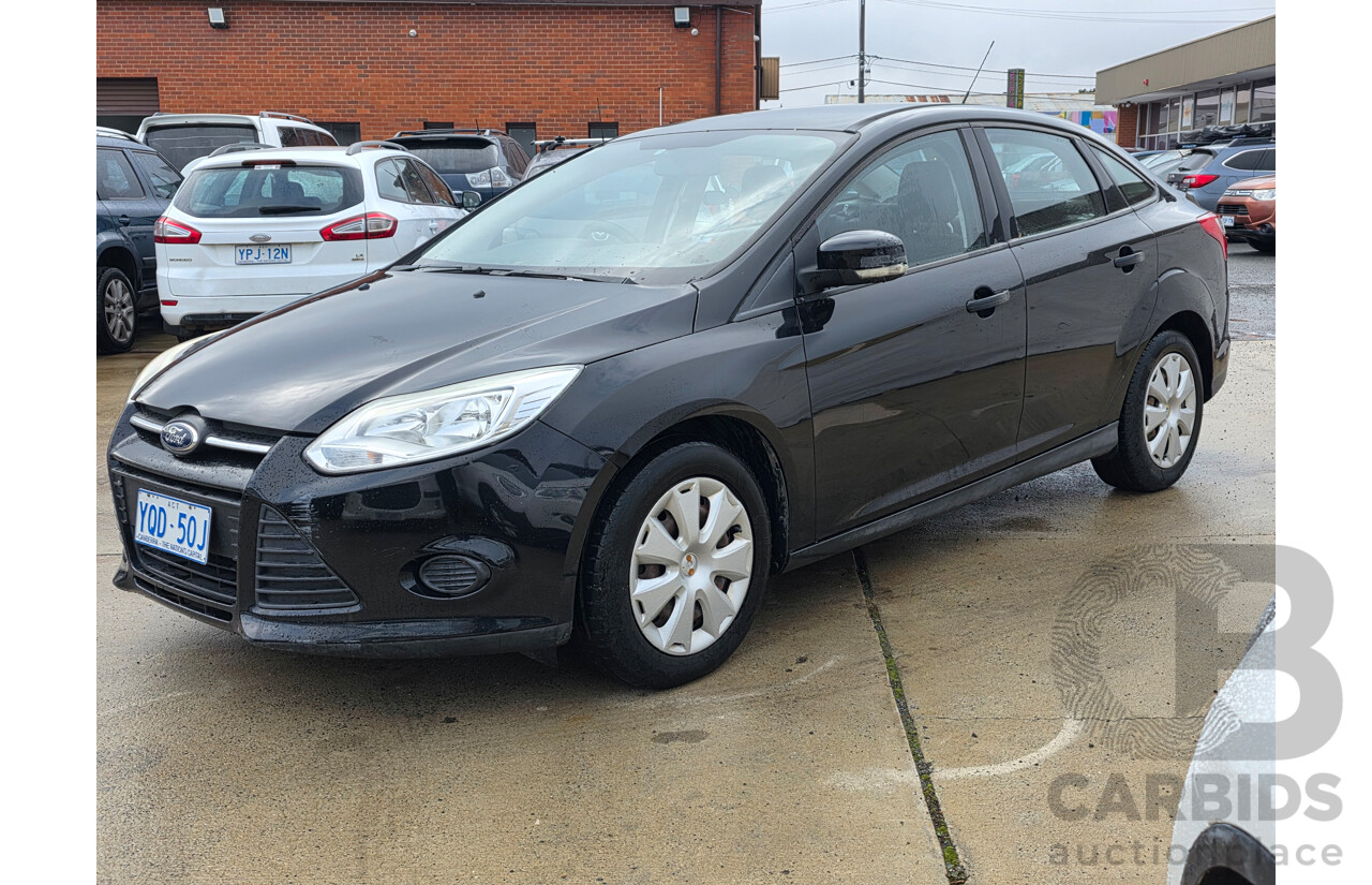 11/2012 Ford Focus Ambiente LW 5d Hatchback Black 1.6L