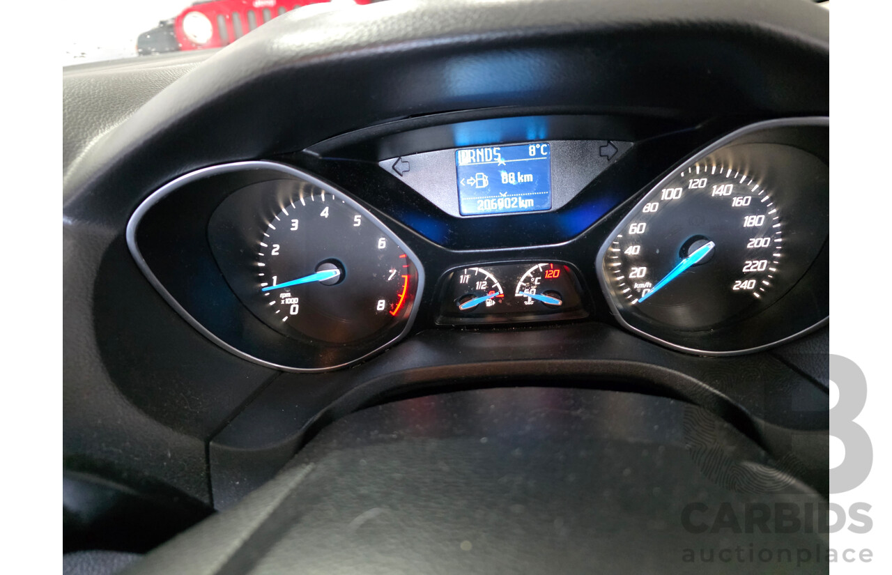 11/2012 Ford Focus Ambiente LW 5d Hatchback Black 1.6L