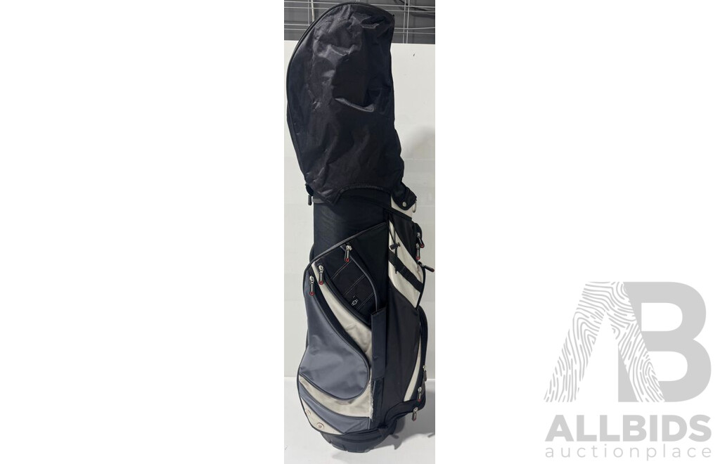 Set of Golf Clubs and Golf Bag - 11 Clubs