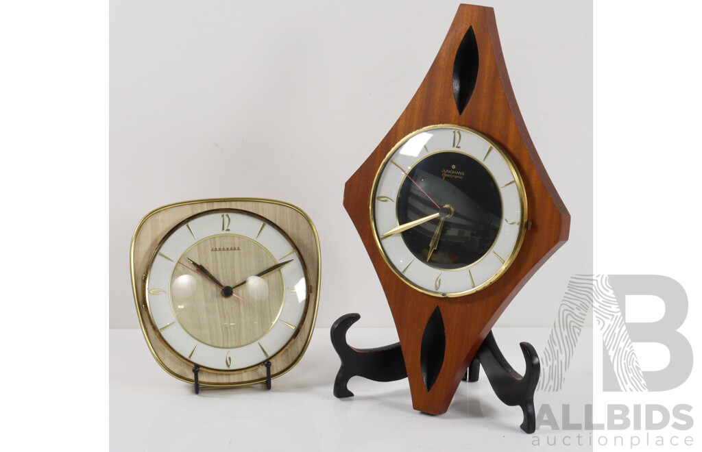 Vintage Junghans Wall Clocks X 2