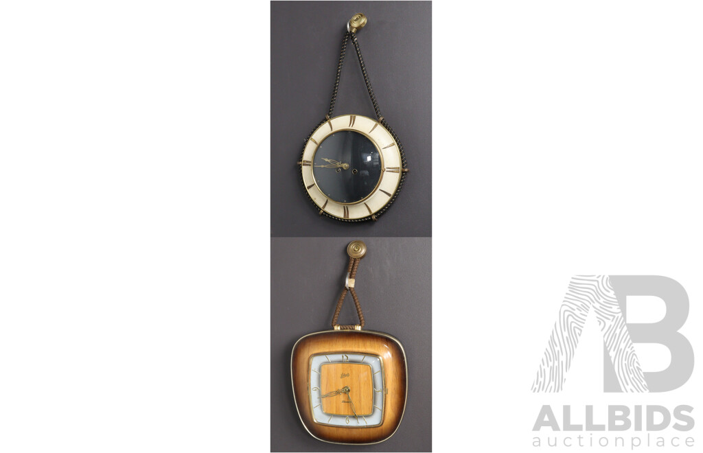 Vintage Schatz Wall Clock and Unmarked Example