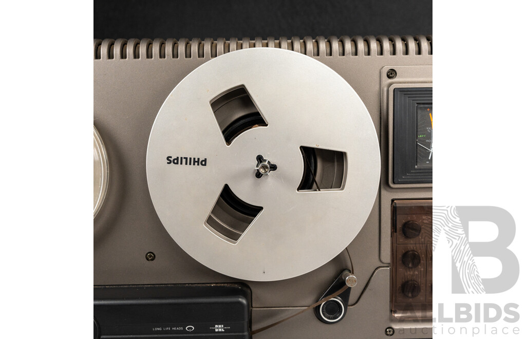 Retro Phillips N4506 Magno Control Reel to Reel Recorder Tape Deck