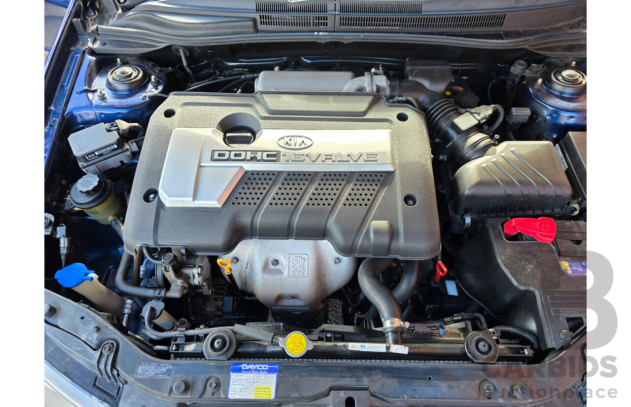 8/2006 Kia Cerato  LD 4d Sedan Blue 2.0L
