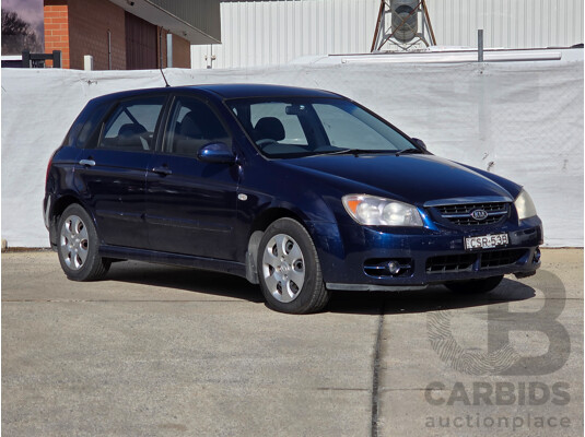 8/2006 Kia Cerato  LD 4d Sedan Blue 2.0L