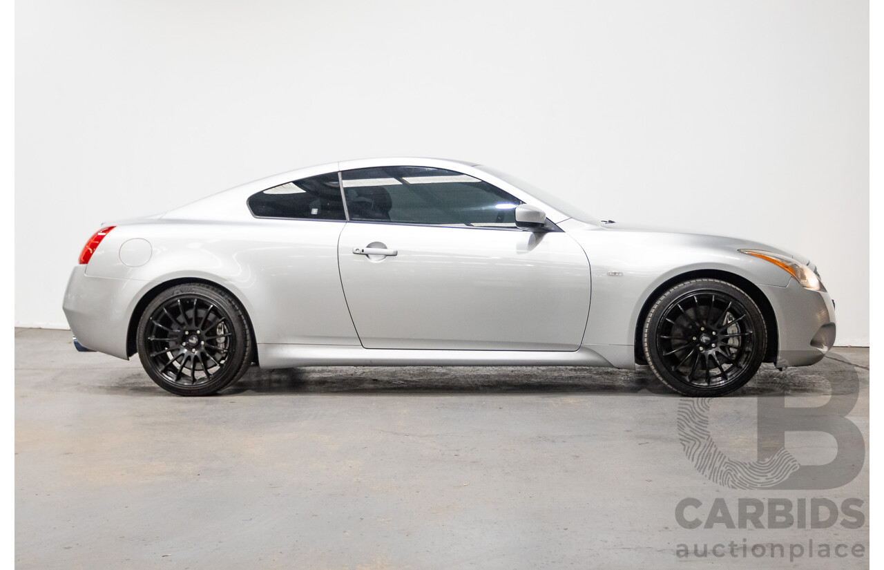 10/2007 Nissan Skyline 370GT SP 2D Coupe Liquid Metal Grey Metallic V6 3.7L