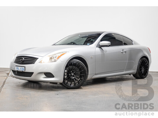 10/2007 Nissan Skyline 370GT SP 2D Coupe Liquid Metal Grey Metallic V6 3.7L