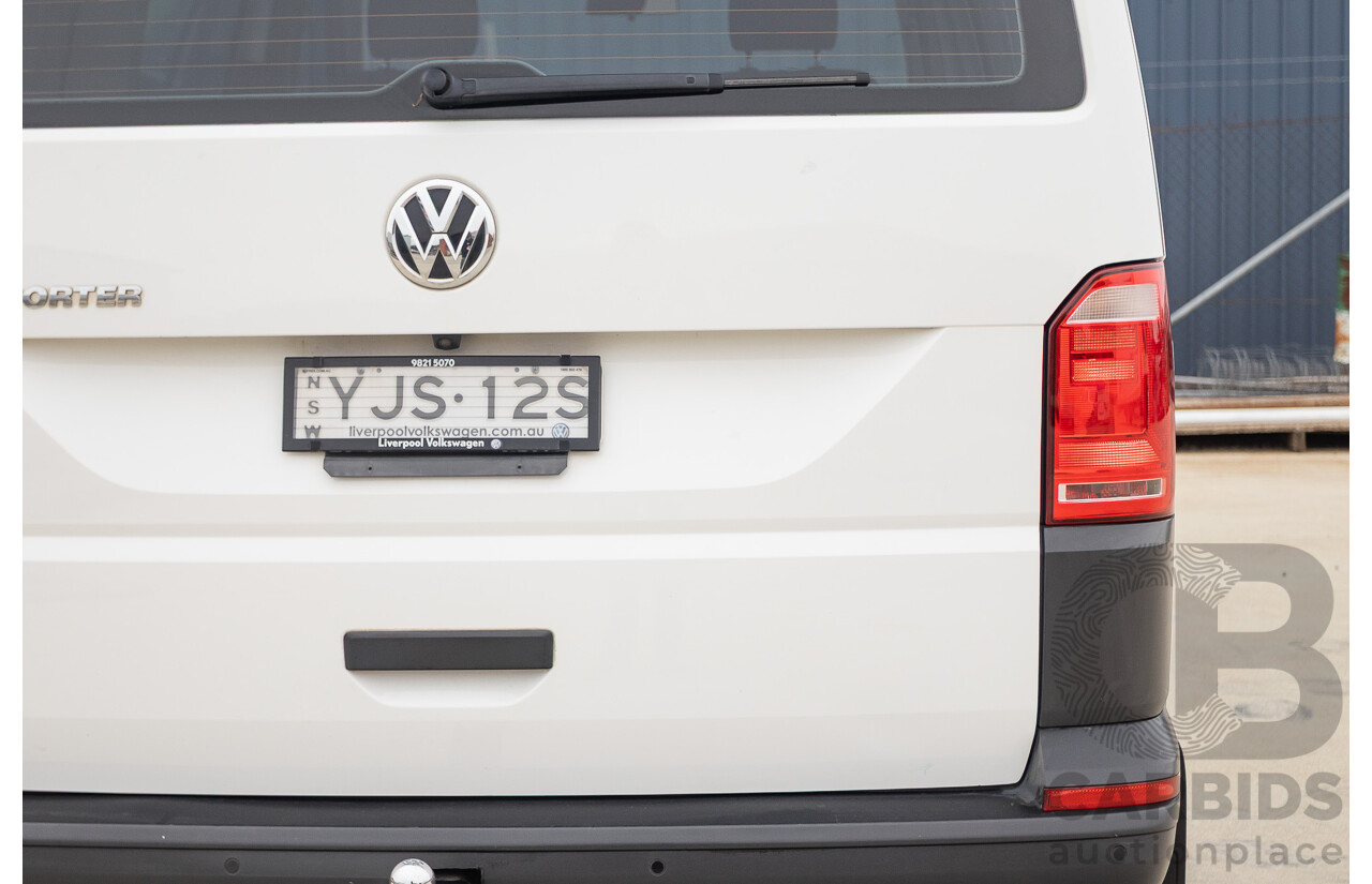 06/2019 Volkswagen Transporter TDI 400 SWB LOW FWD T6 MY19 Van White Turbo Diesel 2.0L