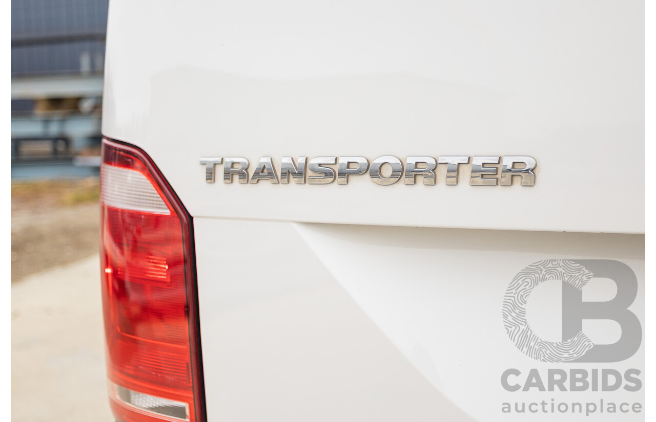 06/2019 Volkswagen Transporter TDI 400 SWB LOW FWD T6 MY19 Van White Turbo Diesel 2.0L