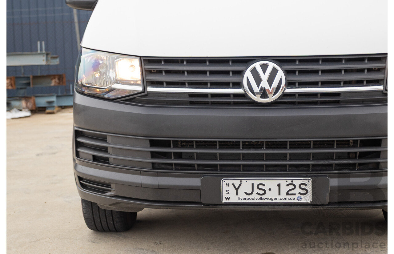 06/2019 Volkswagen Transporter TDI 400 SWB LOW FWD T6 MY19 Van White Turbo Diesel 2.0L