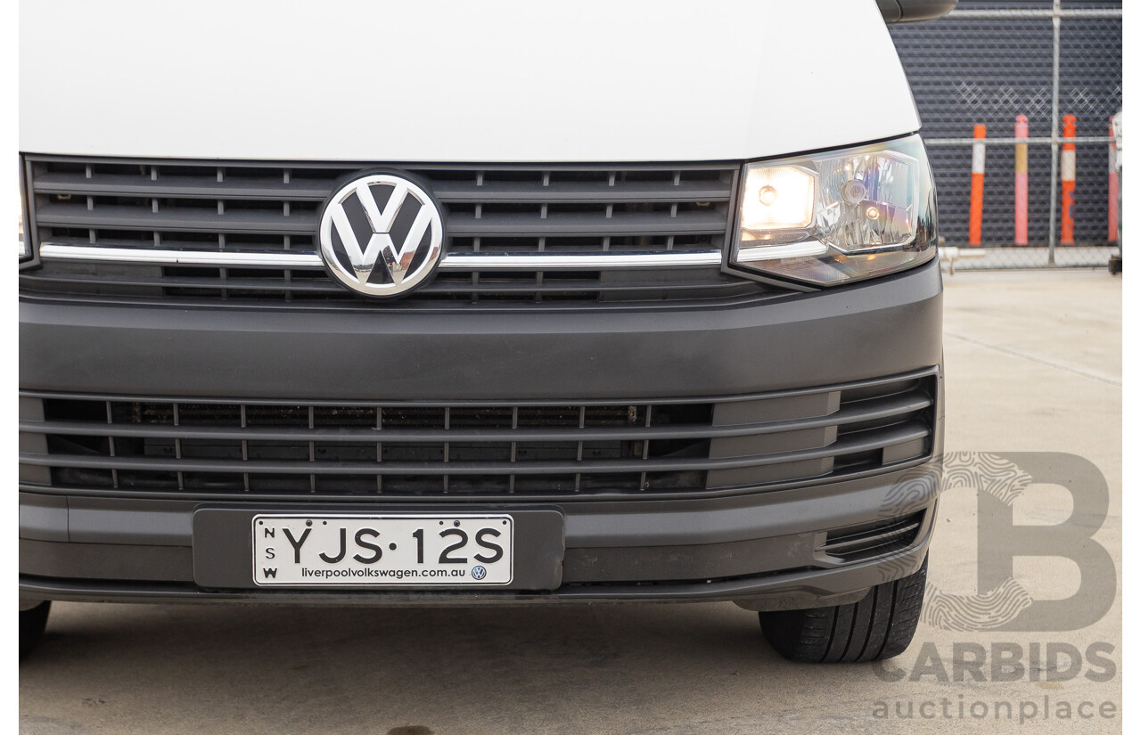 06/2019 Volkswagen Transporter TDI 400 SWB LOW FWD T6 MY19 Van White Turbo Diesel 2.0L